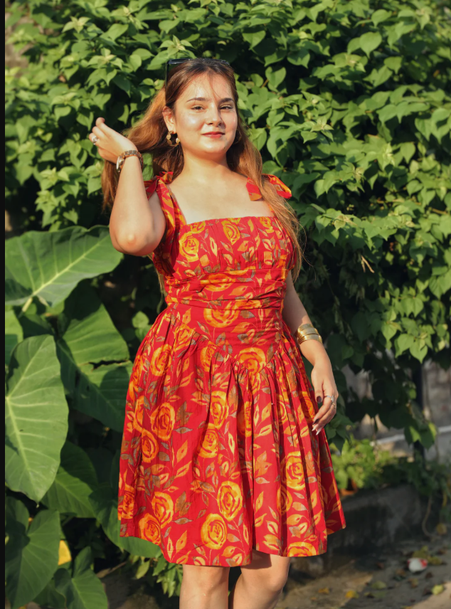 Naima Cotton Mini dress